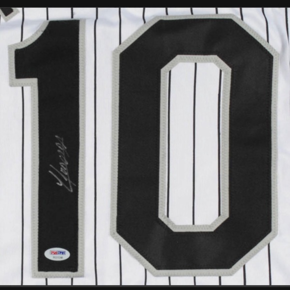 Yoan Moncada signed White Sox jersey - Picture 2 of 3